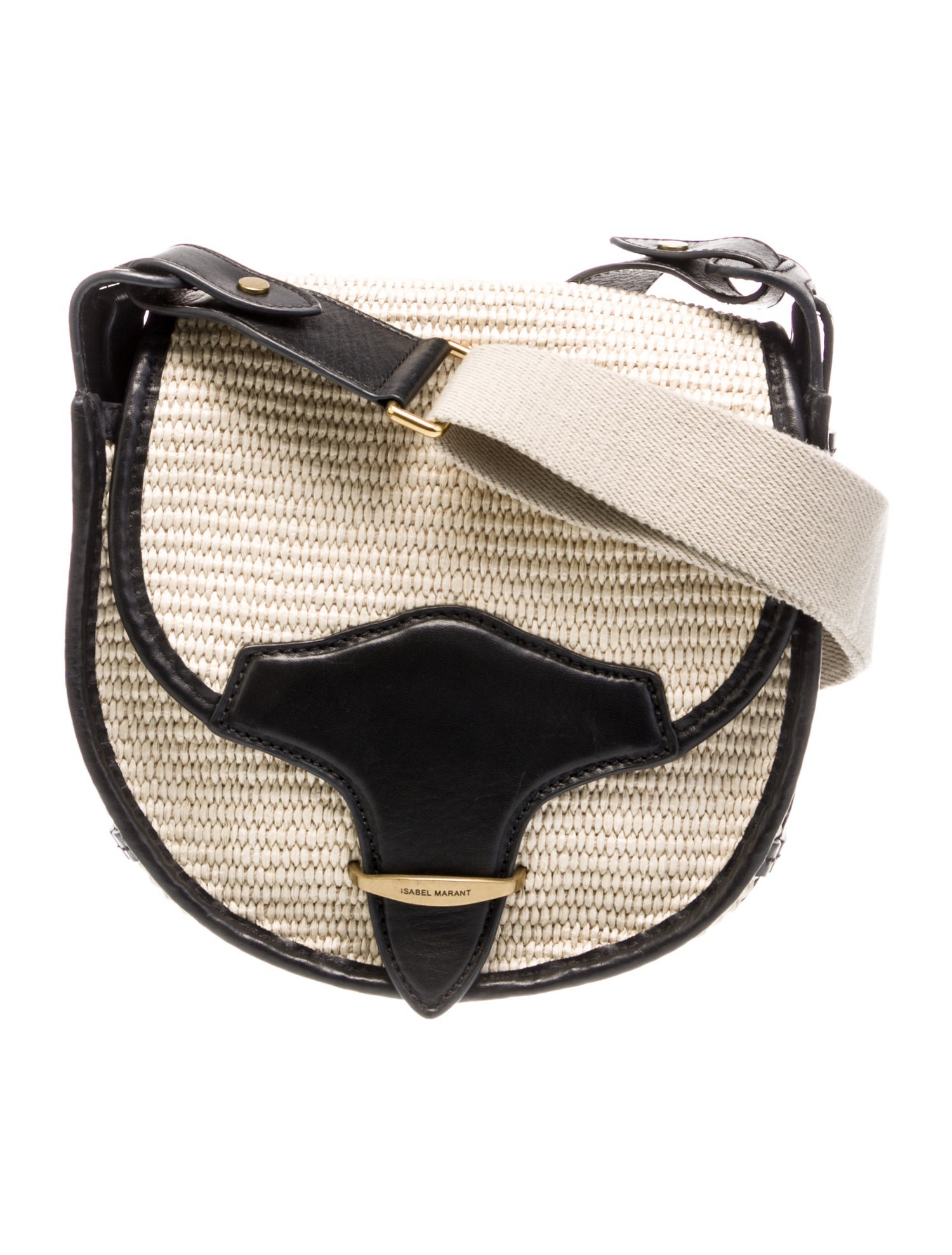 Isabel Marant Raffia Crossbody Bag