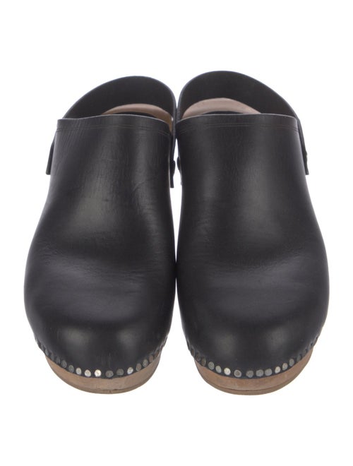 Isabel Marant Leather Studded Accents Slingback Pumps