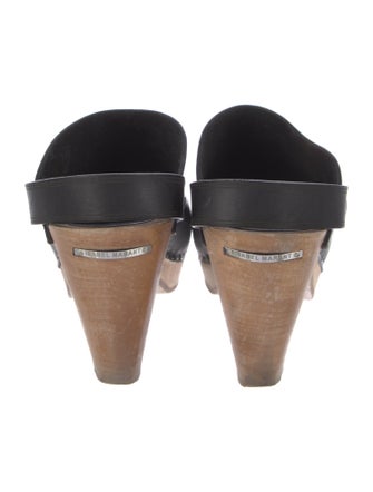 Isabel Marant Leather Studded Accents Slingback Pumps