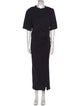 Isabel Marant Mock Neck Long Dress