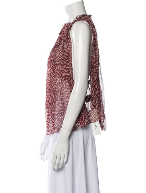 Isabel Marant Silk Printed Blouse