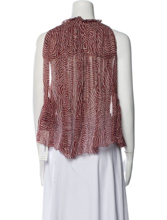 Isabel Marant Silk Printed Blouse