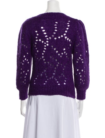 Isabel Marant Alpaca Crew Neck Sweater