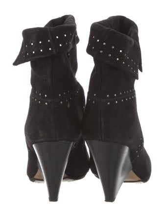 Isabel Marant Suede Studded Accents Boots