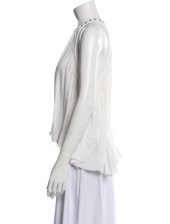 Isabel Marant Crew Neck Sleeveless Top