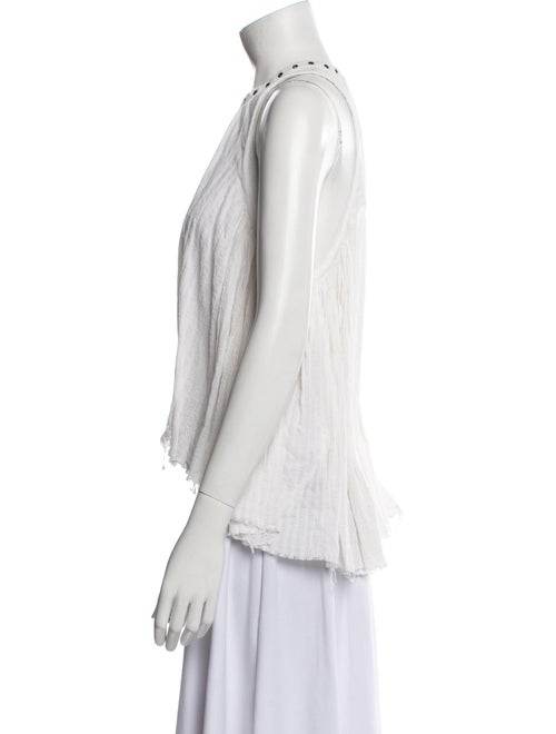 Isabel Marant Crew Neck Sleeveless Top