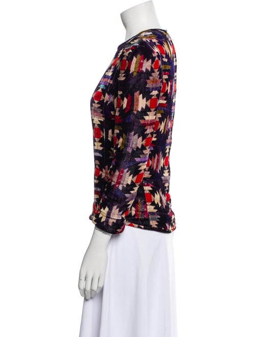 Isabel Marant Velour Printed Evening Jacket