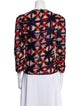 Isabel Marant Velour Printed Evening Jacket
