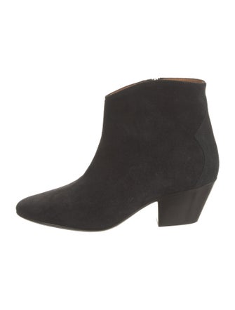 Isabel Marant Suede Western Boots