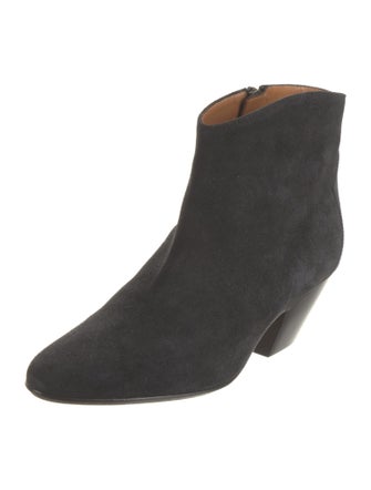 Isabel Marant Suede Western Boots