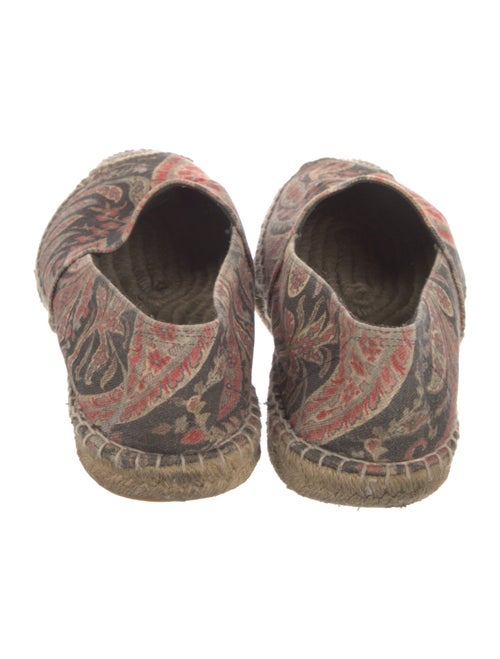 Isabel Marant Canvas Paisley Print Espadrilles
