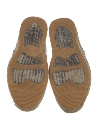 Isabel Marant Canvas Paisley Print Espadrilles