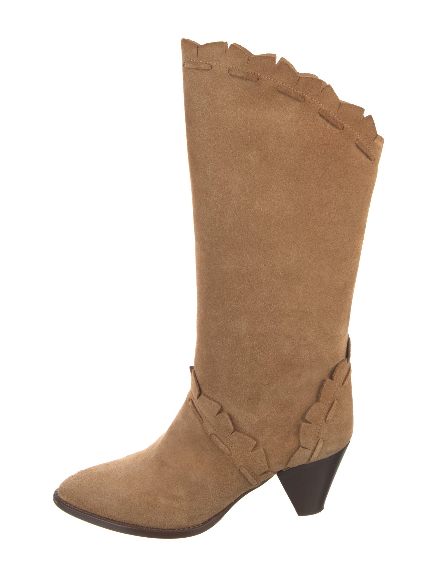 Isabel Marant Suede Western Boots