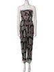 Isabel Marant Silk Printed Jumpsuit