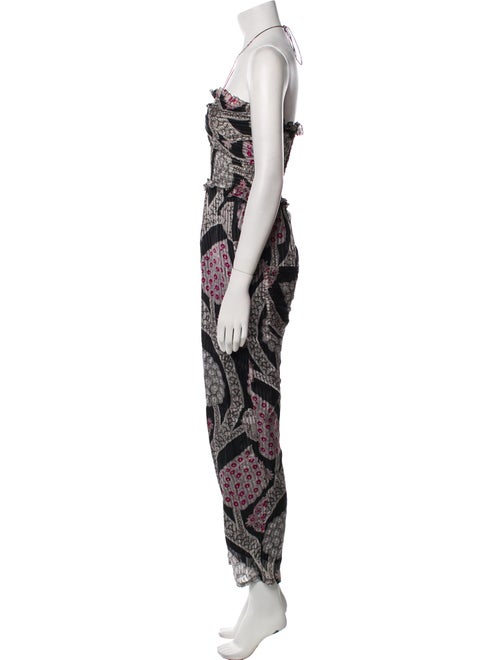 Isabel Marant Silk Printed Jumpsuit