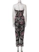 Isabel Marant Silk Printed Jumpsuit