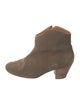 Isabel Marant Suede Western Boots