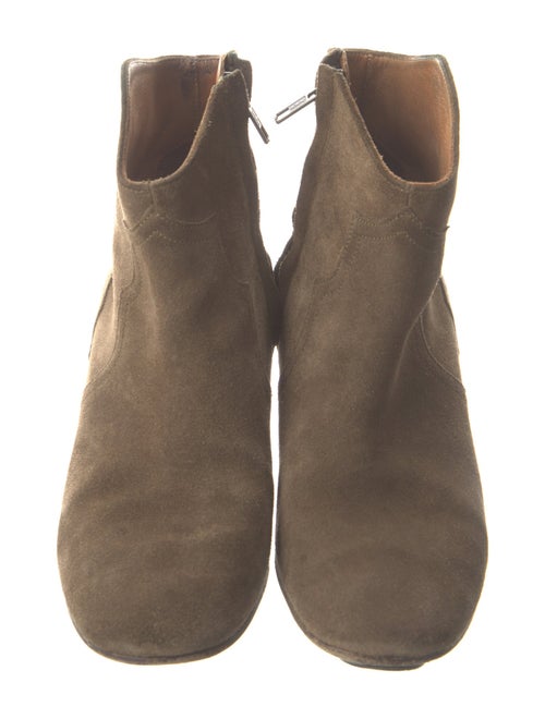 Isabel Marant Suede Western Boots