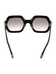 Isabel Marant Oversize Gradient Sunglasses