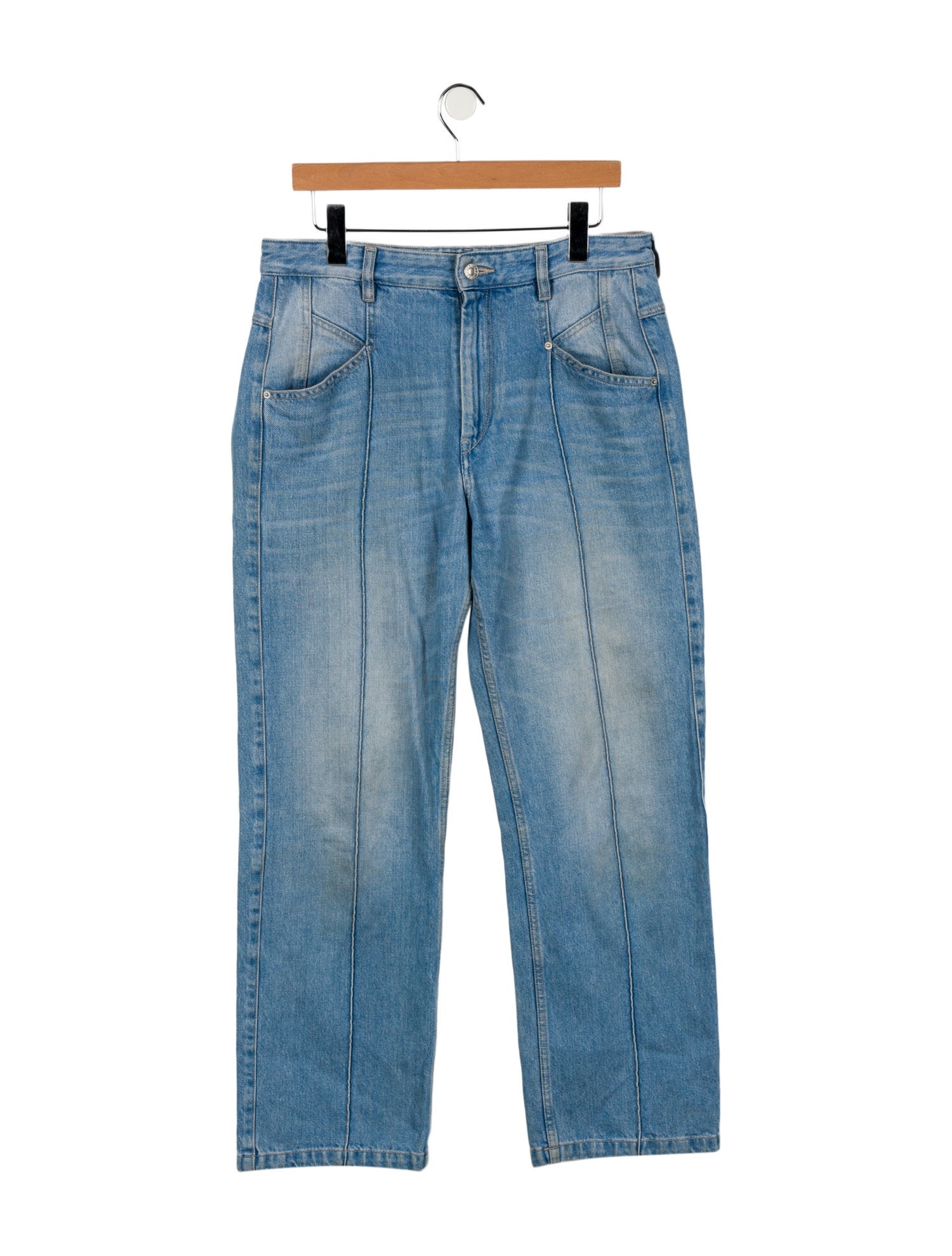 Isabel Marant High-Rise Wide Leg Jeans