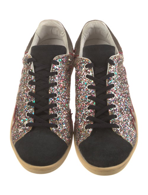 Isabel Marant Glitter Printed Sneakers