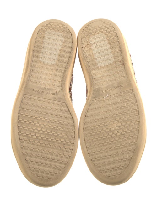 Isabel Marant Glitter Printed Sneakers