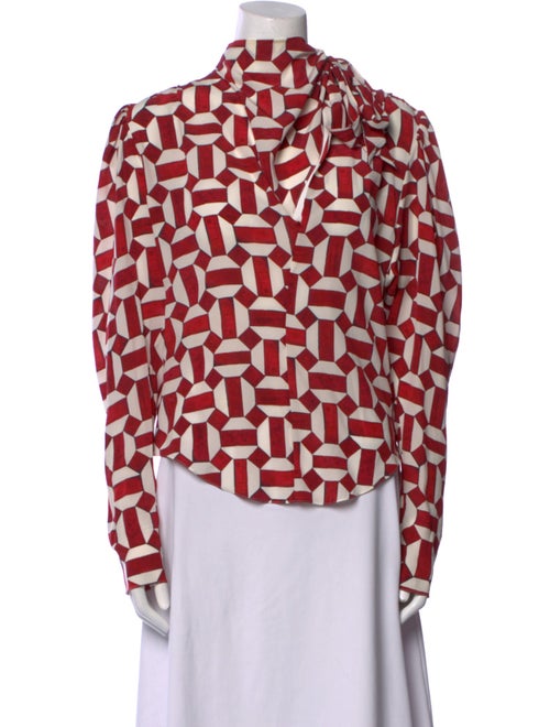 Isabel Marant Silk Printed Sweatshirt