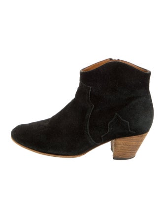 Isabel Marant Suede Western Boots
