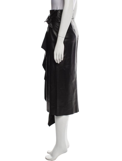 Isabel Marant Lambskin Midi Length Skirt