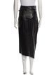 Isabel Marant Lambskin Midi Length Skirt