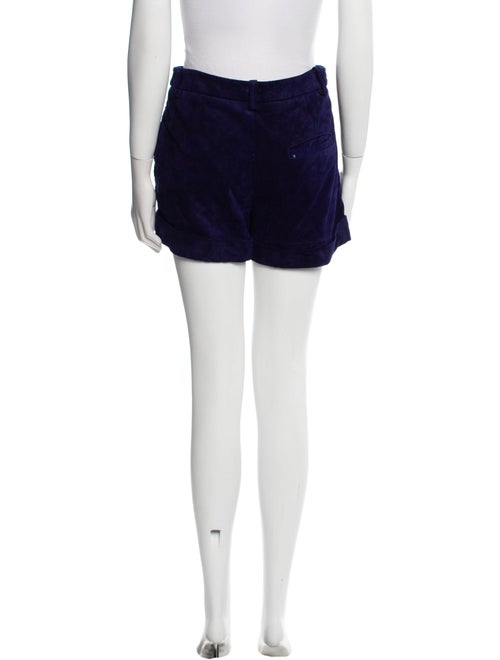 Isabel Marant Leather Mini Shorts