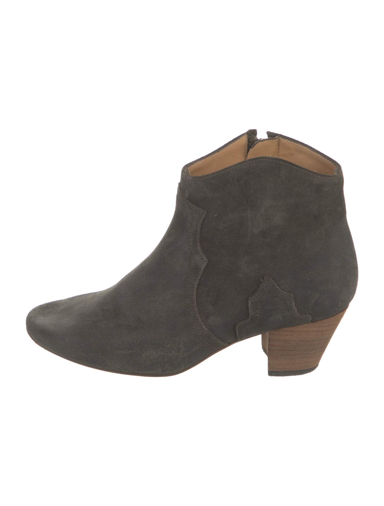 Isabel Marant Suede Western Boots
