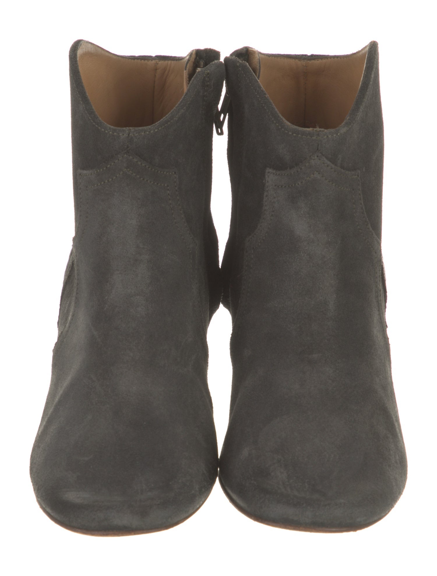 Isabel Marant Suede Western Boots