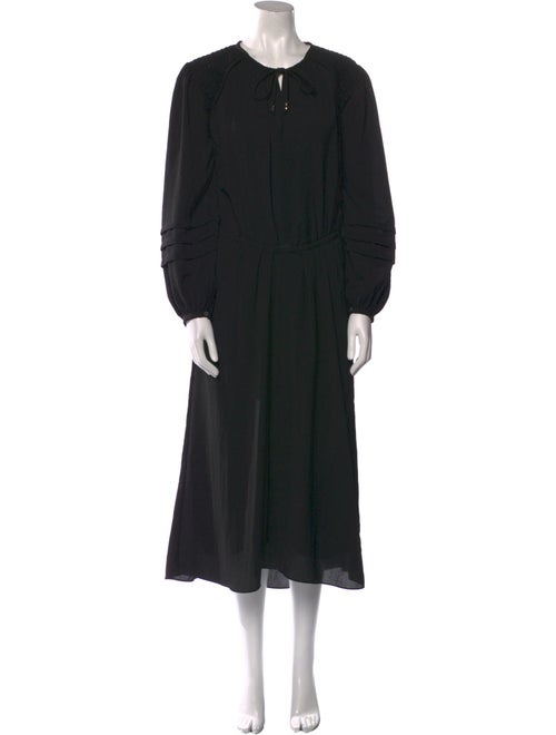 Isabel Marant Crew Neck Long Dress