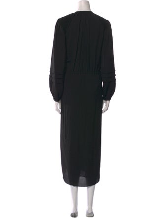 Isabel Marant Crew Neck Long Dress