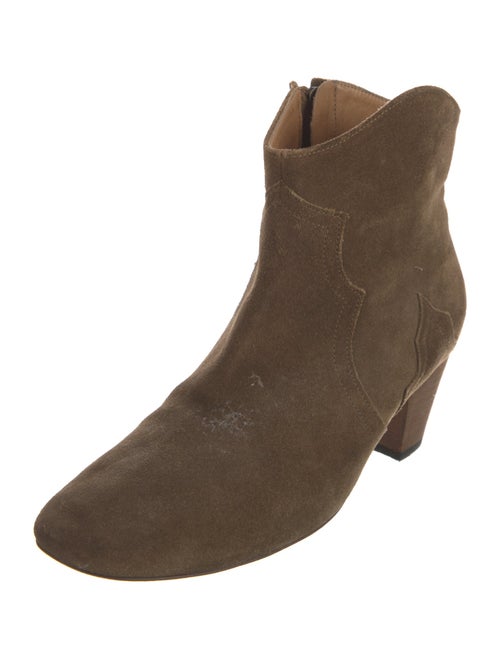 Isabel Marant Suede Western Boots