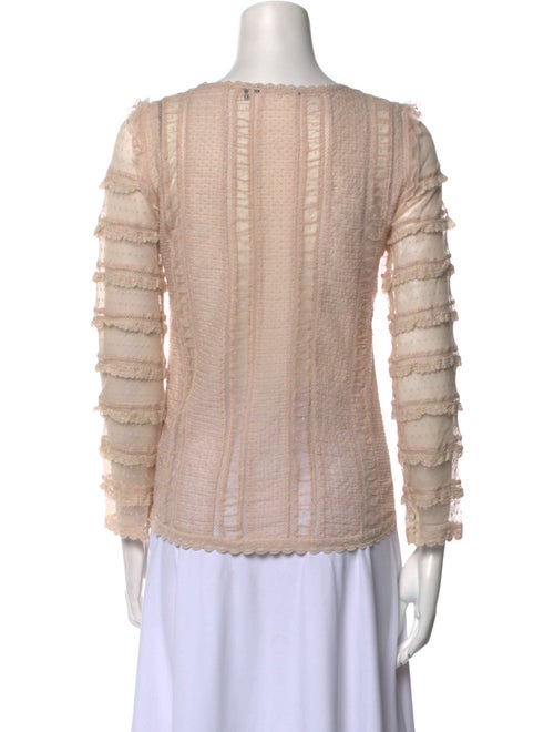 Isabel Marant Scoop Neck Long Sleeve Blouse