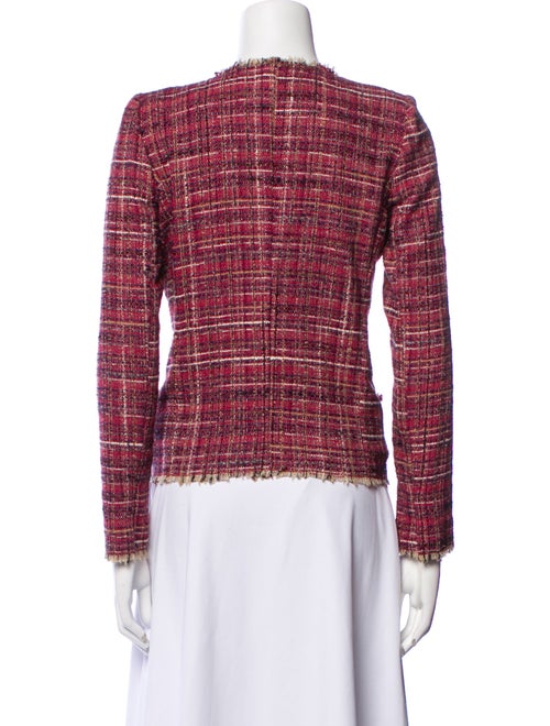 Isabel Marant Plaid Print Blazer