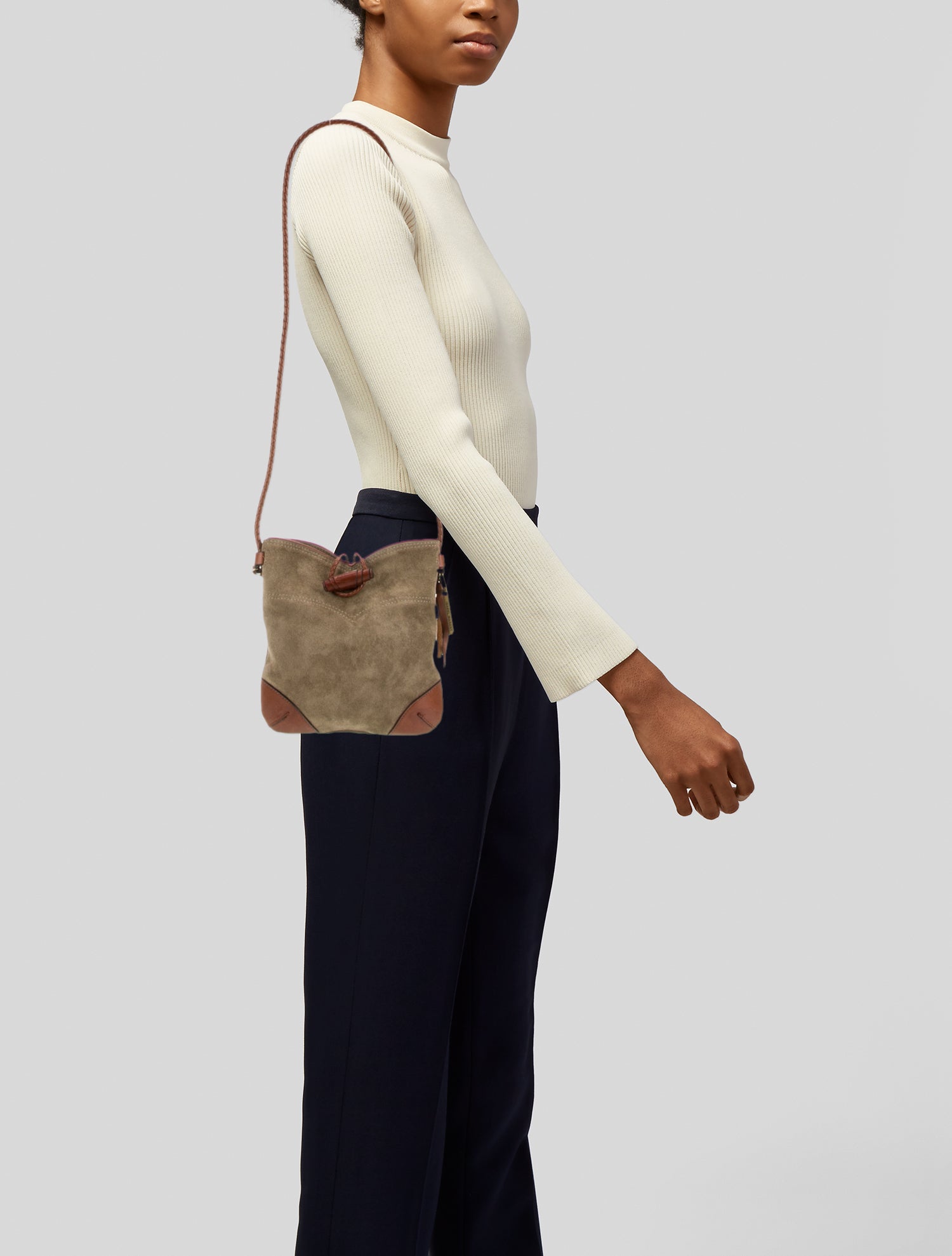 Isabel Marant Suede Messenger Bag