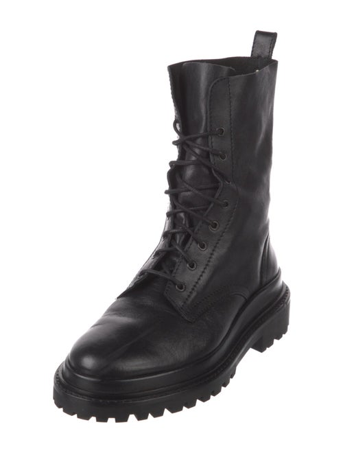 Isabel Marant Leather Combat Boots