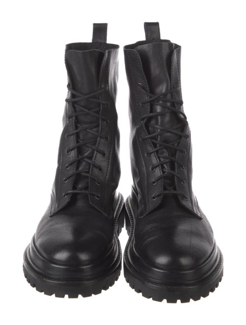 Isabel Marant Leather Combat Boots
