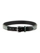 Isabel Marant Leather Beaded Accents Belt