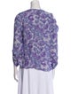 Isabel Marant Silk Paisley Print Blouse