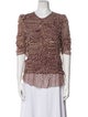 Isabel Marant Silk Printed Top