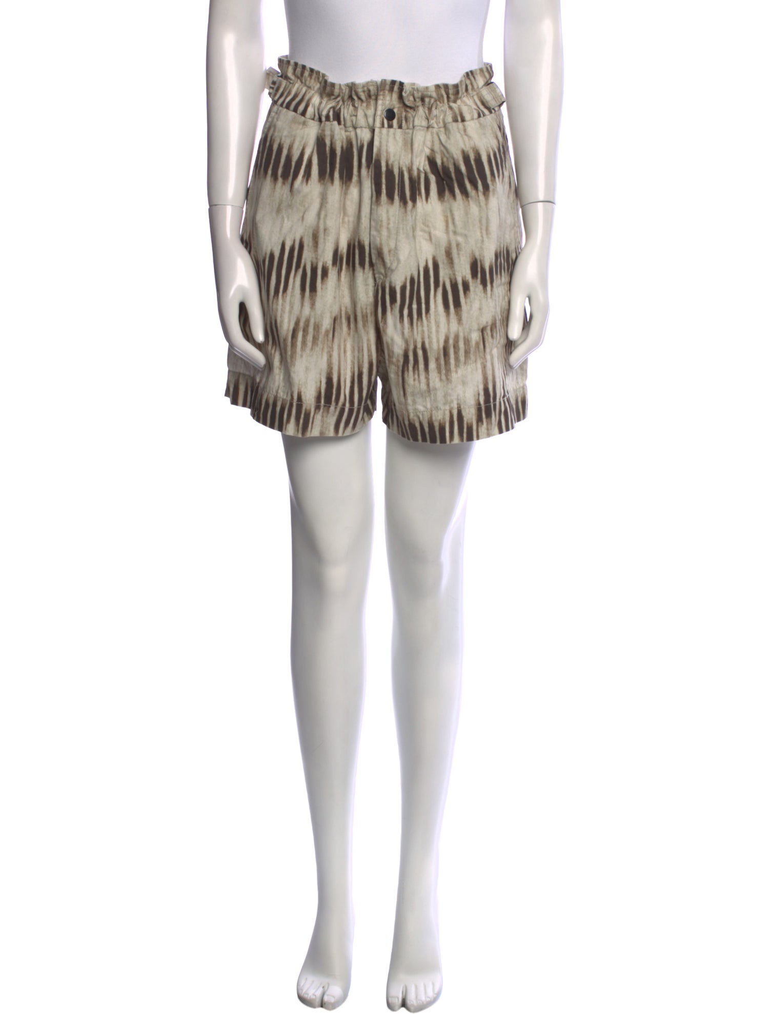 Isabel Marant Tie-Dye Print Mini Shorts