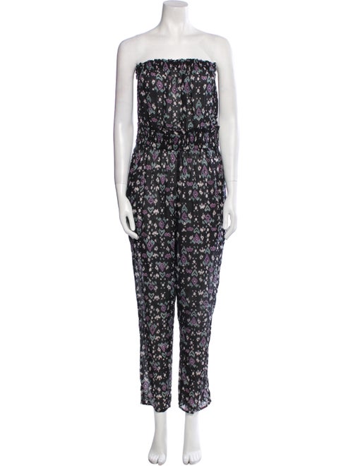 Isabel Marant Printed Strapless Jumpsuit