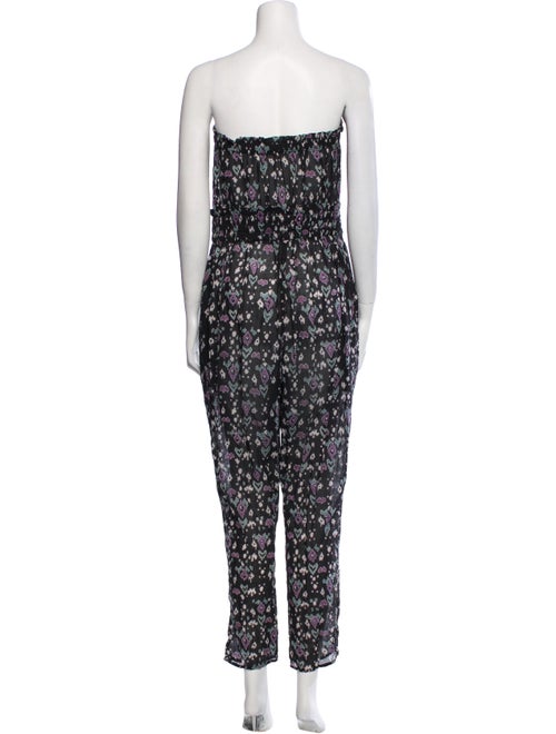 Isabel Marant Printed Strapless Jumpsuit
