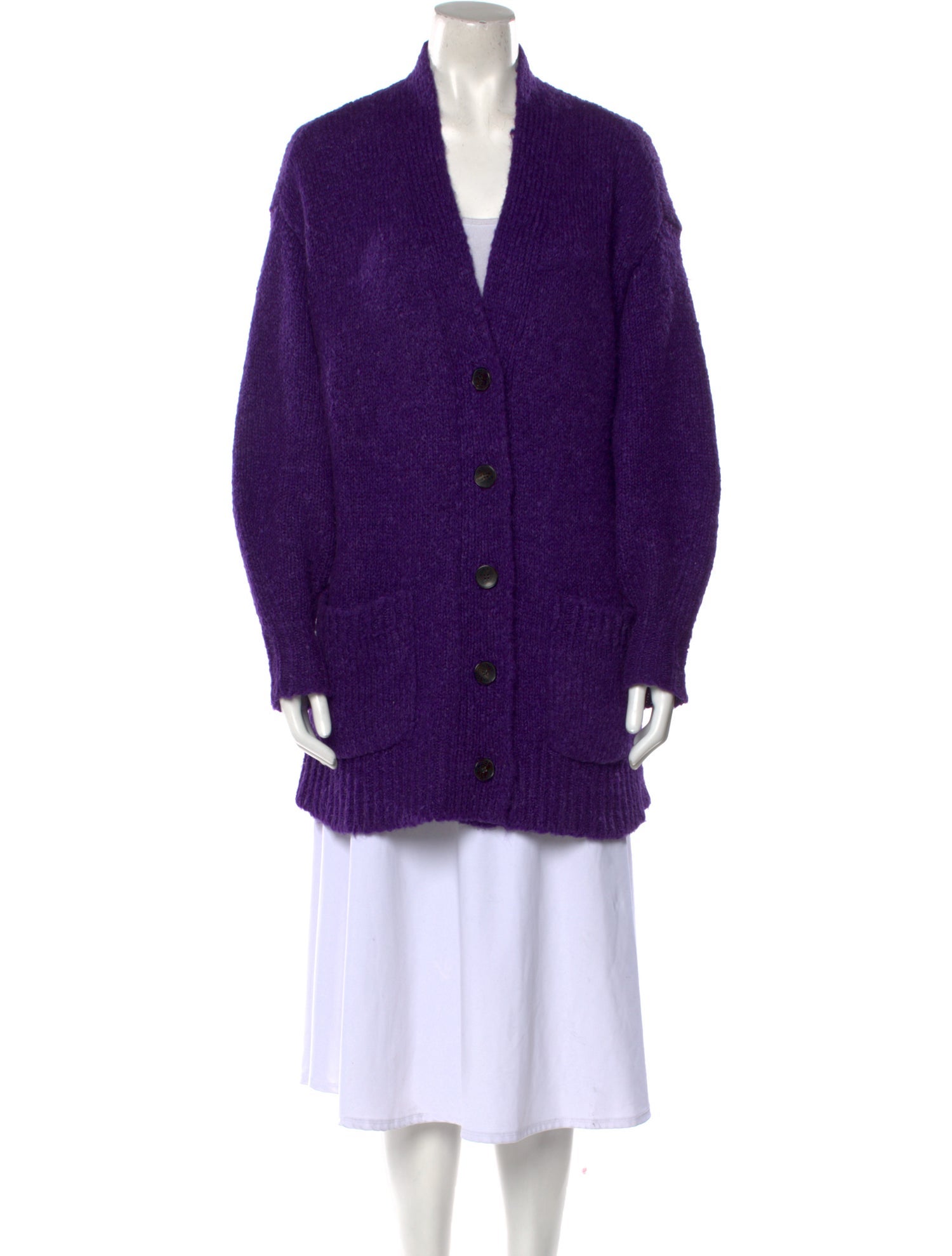 Isabel Marant Alpaca V-Neck Sweater