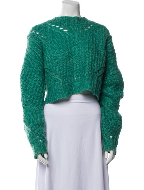 Isabel Marant Mohair Bateau Neckline Sweater