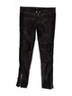Isabel Marant Leather Straight Leg Pants